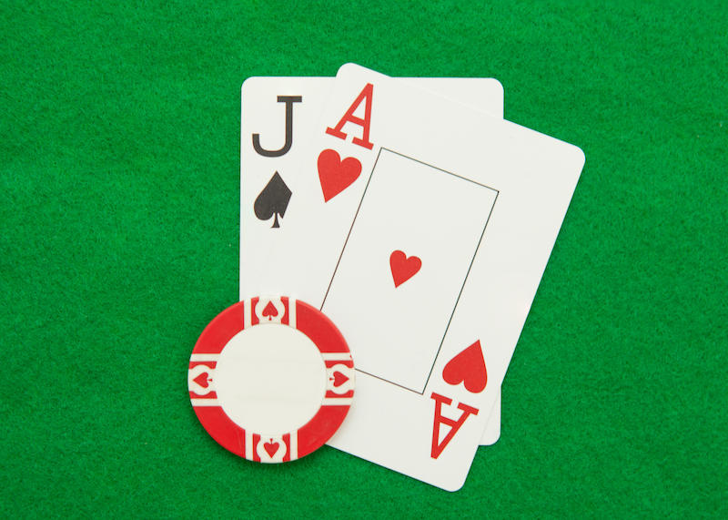 Blackjack hand