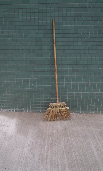 a broom