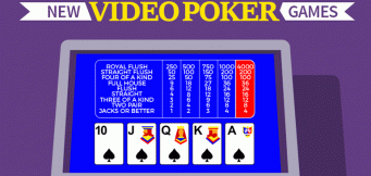 Video Poker machine with royal flush