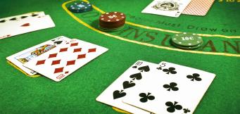 Blackjack table