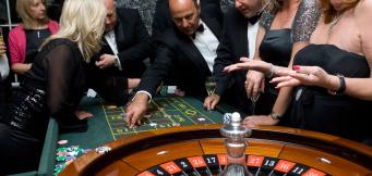Roulette table