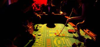 Craps table