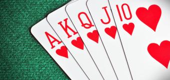 Royal flush video poker
