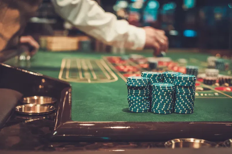 Craps betting layout