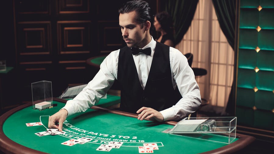 blackjack dealer