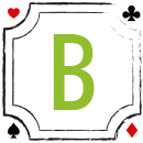 B