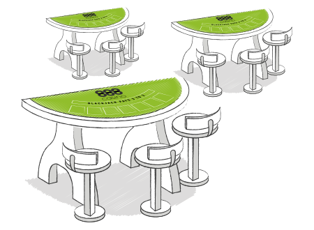 BLACKJACK TOURNAMENTS TABLES