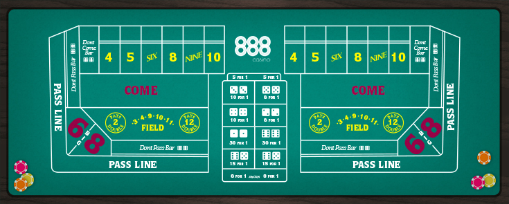 Craps Layout