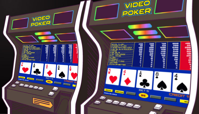 Video poker machines