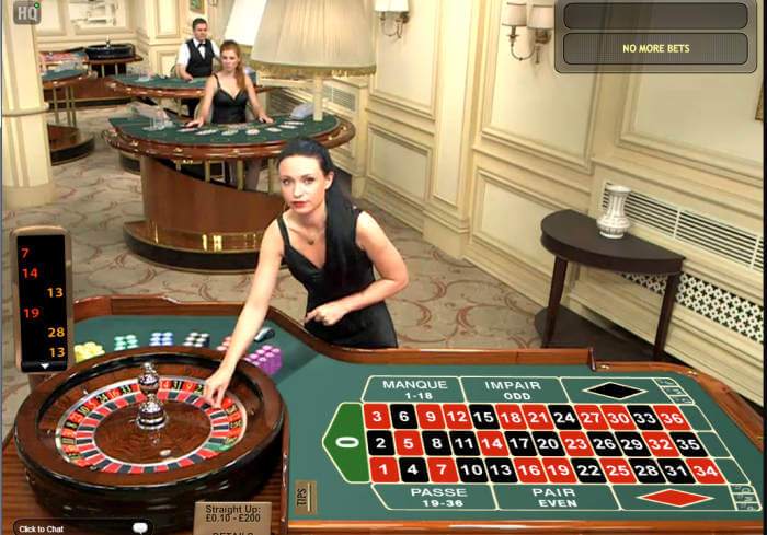 playtech live dealer roulette