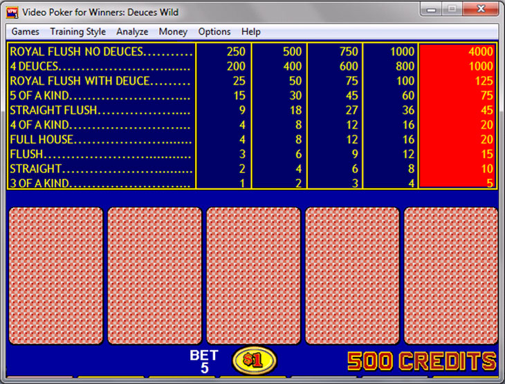 Video Poker Double Bonus 2