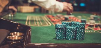Roulette table