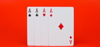 Video poker aces