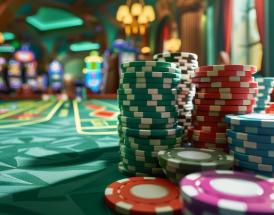 Baccarat table