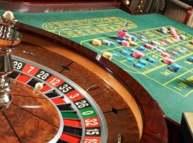 Roulette Wheel and Table