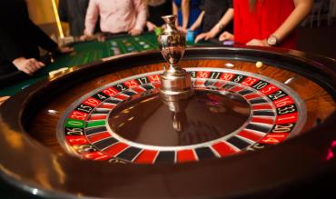 Roulette table