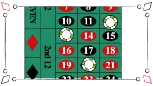 straight up roulette bet