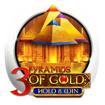 3 Pyramids of Gold Hold and Win